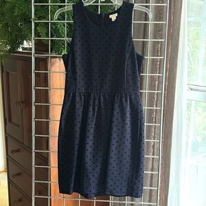 J. Crew Black Shift Dress